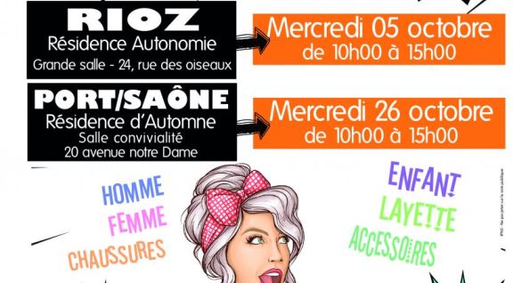 Frip'Ephémère Rioz et Port-Sur-Saône avec l'ADMR
